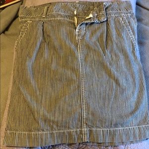 Level 99 Nordstrom denim striped skirt